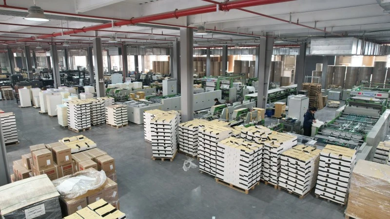 Notebook manufacturing equipment and workspace